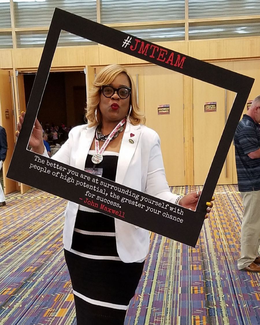 Dr. Sheila with the John Maxwell Team